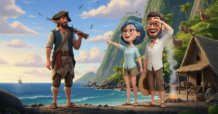 Lets Rewind! Alexander Selkirk’s Island (Custom Background)