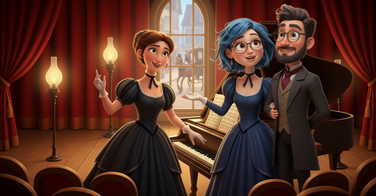 Lets Rewind! Clara Schumann: From Prodigy to Power (Custom Background)