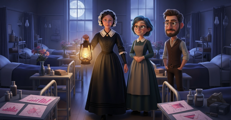 Lets Rewind! Florence Nightingale's Lamp (Custom Background)