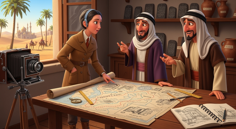 Lets Rewind! - Gertrude Bell: Desert Queen (Background)