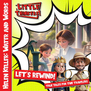 Lets Rewind! - Helen Keller: Water and Words (Cover)