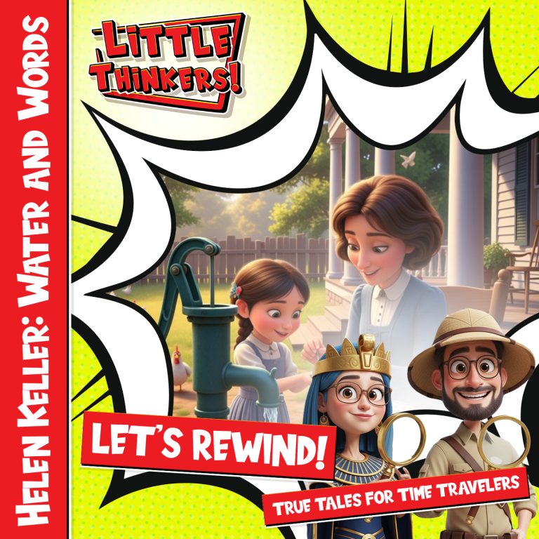 Lets Rewind! - Helen Keller: Water and Words (Cover)