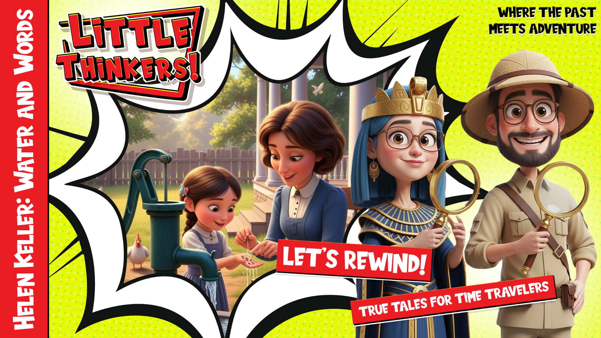 Lets Rewind! - Helen Keller: Water and Words (Thumbnail)