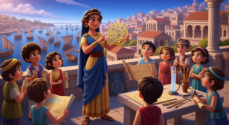 Lets Rewind! - Hypatia of Alexandria (Background)