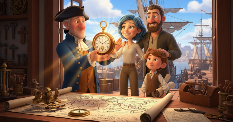 Lets Rewind! John Harrison and the Sea (Custom Background)