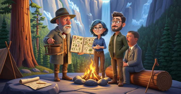 Lets Rewind! John Muir, Parks Pioneer (Custom Background)