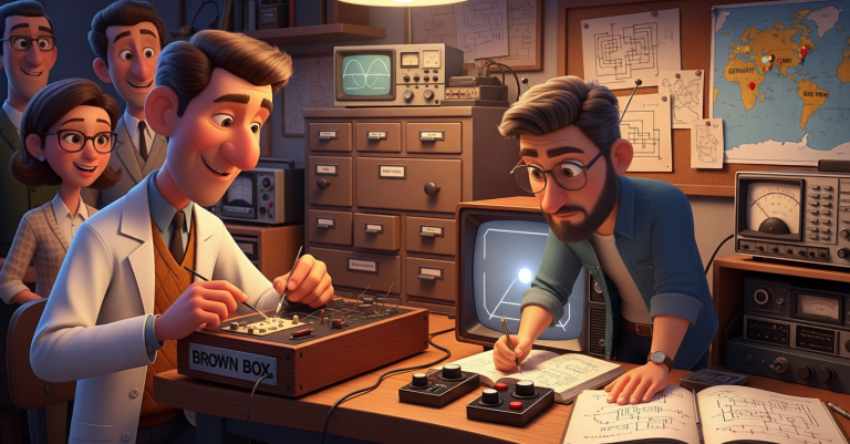 Lets Rewind! Ralph Baer’s First Console (Custom Background)