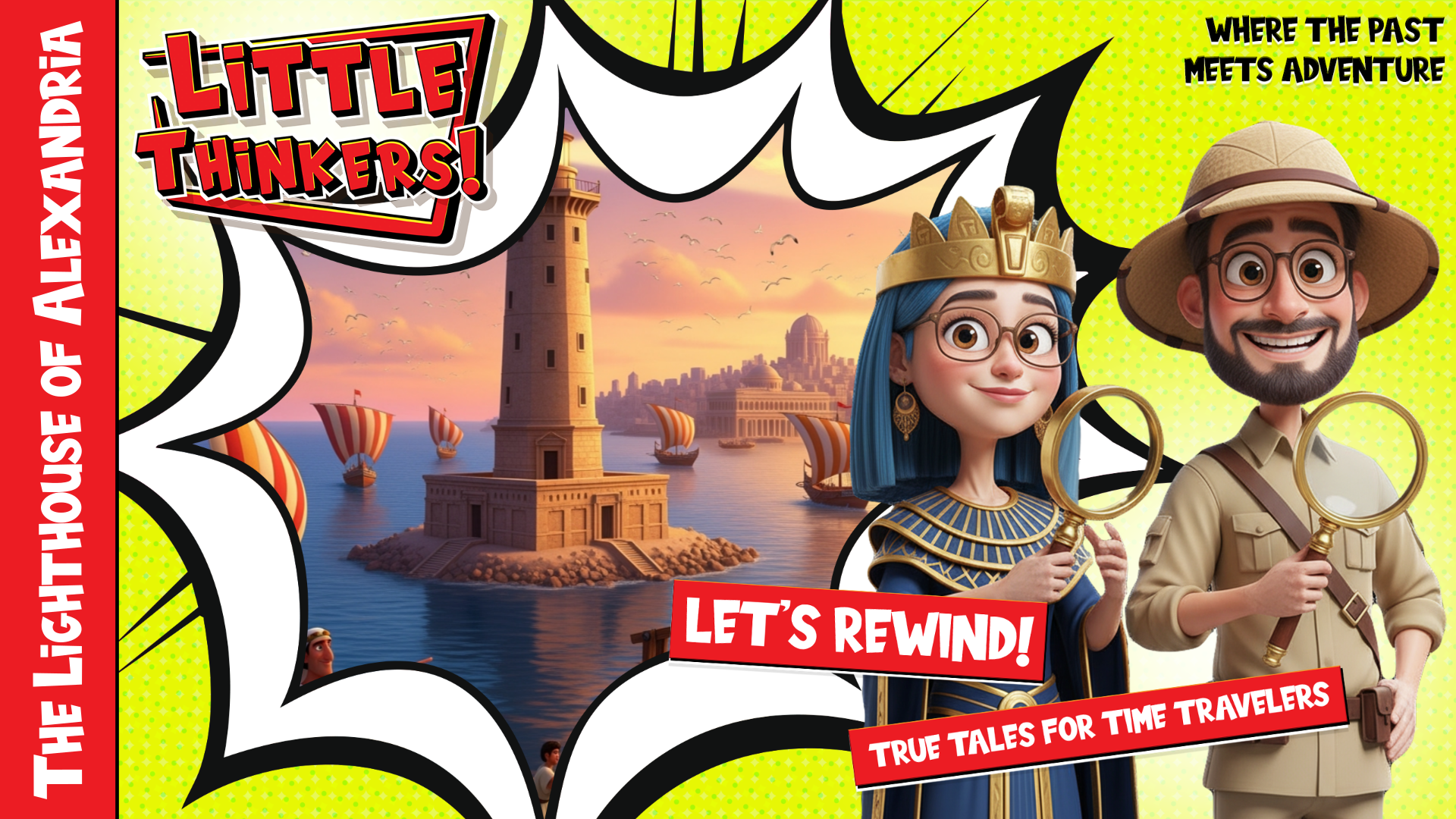 Lets Rewind! - The Lighthouse of Alexandria (Thumbnail)