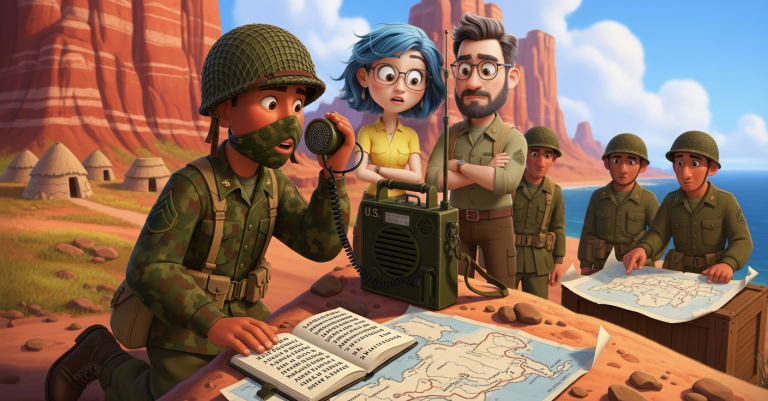 Lets Rewind! The Navajo Code (Custom Background)