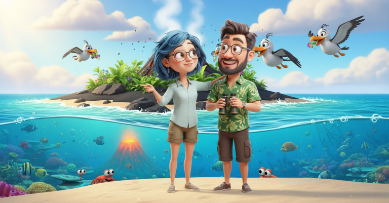 Lets-Think-Islands Born from the Sea (Custom Background)