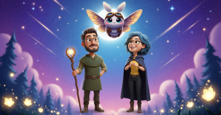 Lets-Think-Nature's Tiny Navigators (Custom Background)