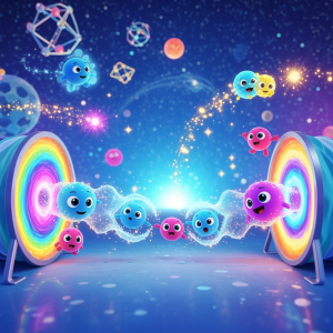 Lets-Think-Particles Playing Hide and Seek (Hintergrund)