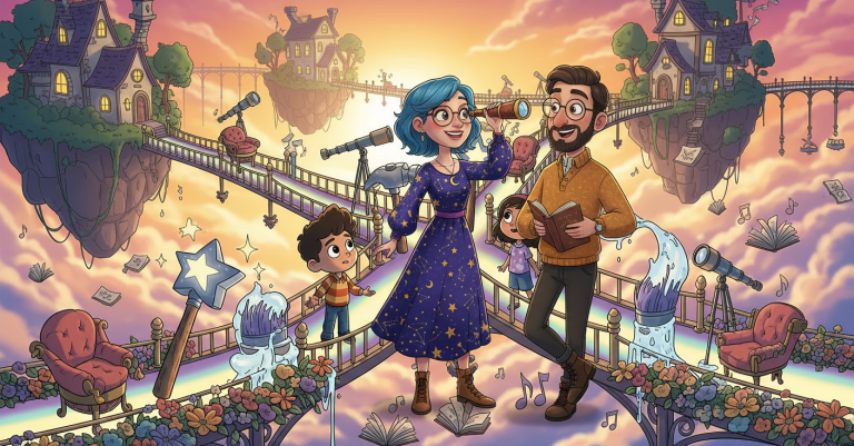 Lets-Think-The Friendship Bridge Adventure (Custom Background)