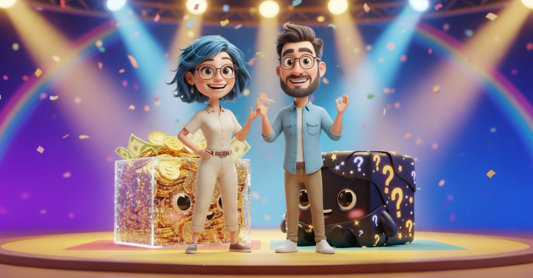 Lets-Think-The Mystery Box Challenge (Custom Background)