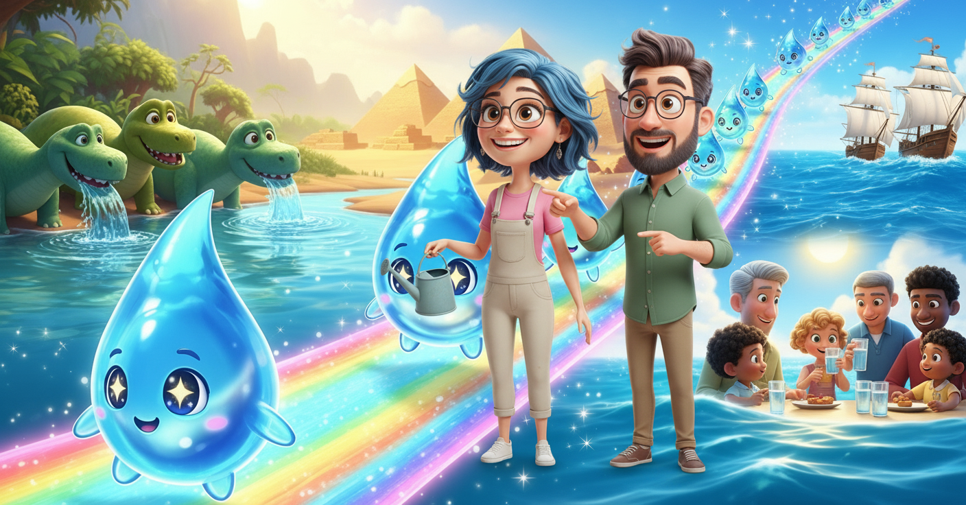 Water's Amazing Memory Journey | Let's Think! | Little Thinkers!