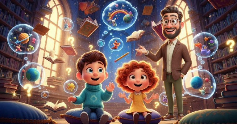 Lets-Think-Welcome to Little Thinkers (Custom Background)