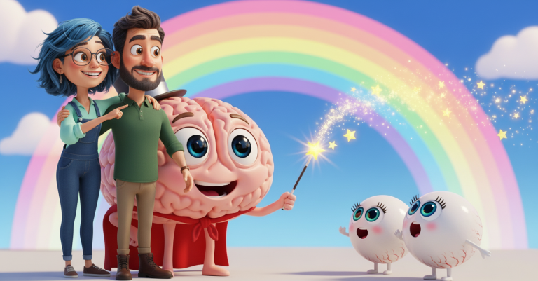 Lets-Think-Your Brain's Hidden Magic Trick (Custom Background)