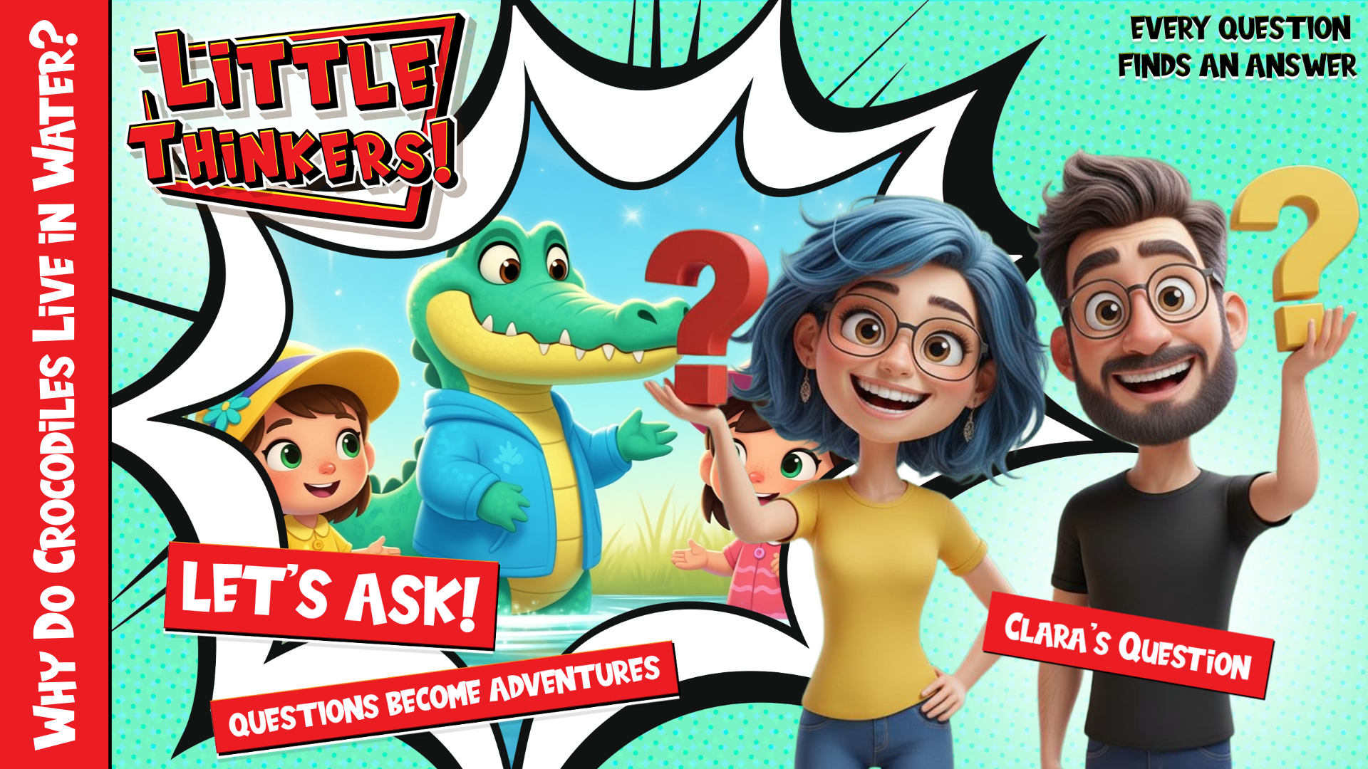 Thumbnail - Why Do Crocodiles Live in Water?