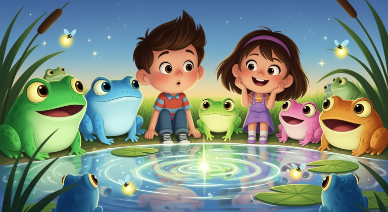 Lets Ask! - Why Do Frogs Croak? (Background)