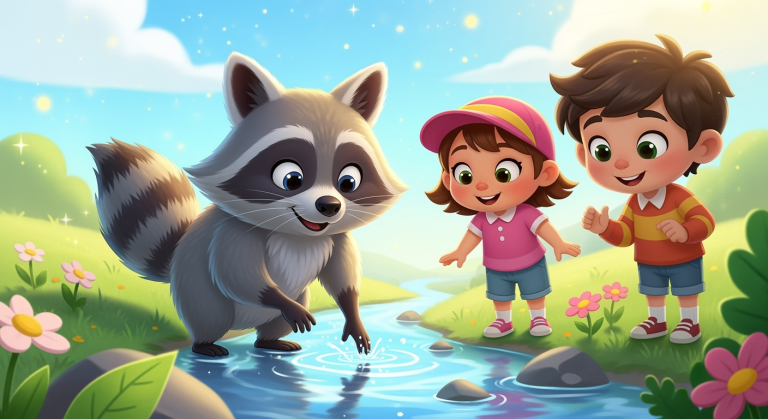 Lets Ask! - Do Raccoons Really Wash Food? (Background)