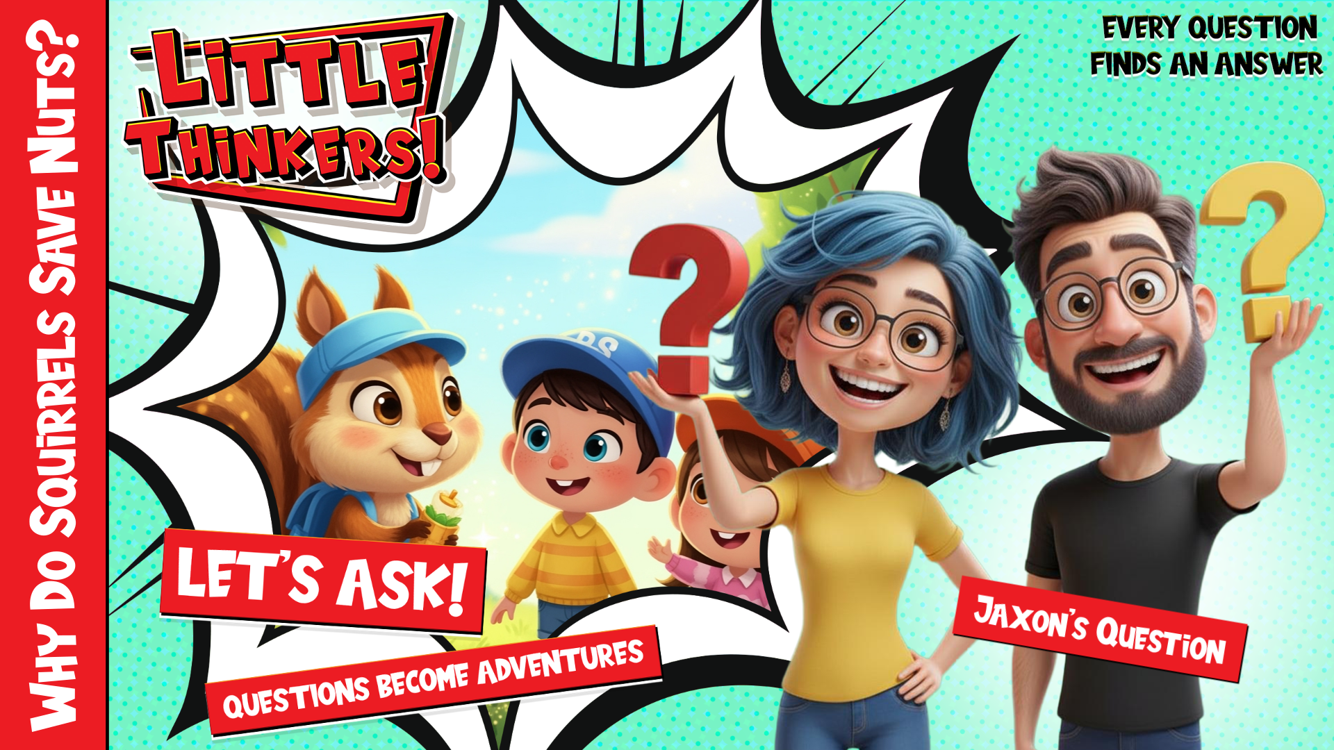🐿️🌰 WHOA! SQUIRREL SECRET: AMAZING Winter Adventure OMG! ✨🌟 episode artwork