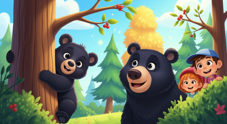 Lets Ask! - Why Do Bears Climb Trees? (Background)