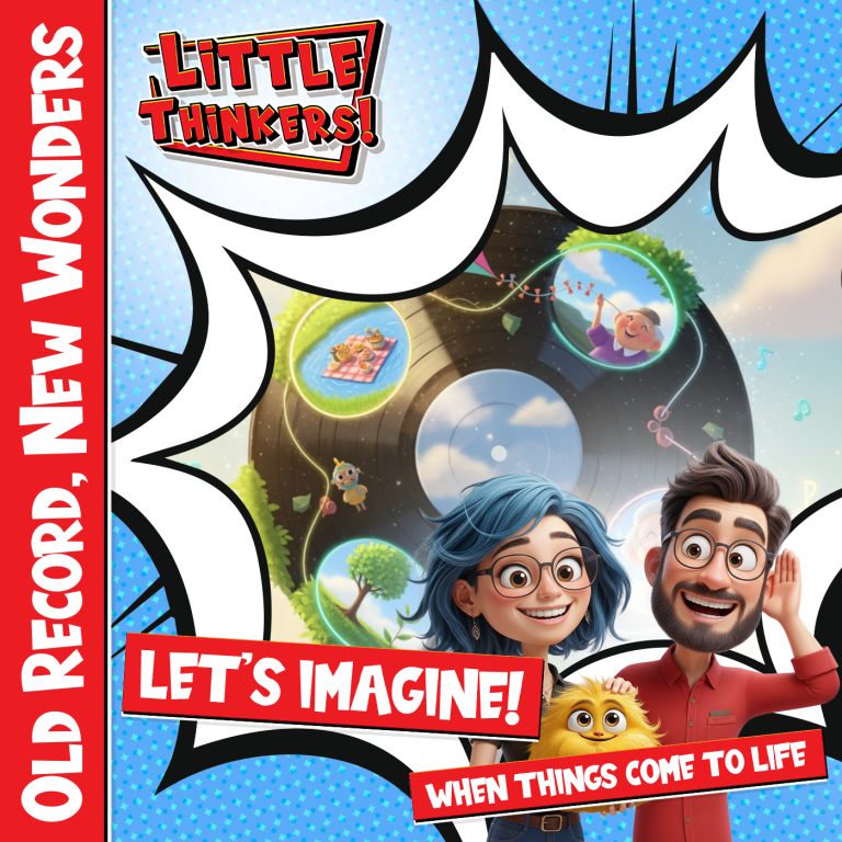 Lets Imagine! - Old Record, New Wonders (Cover)