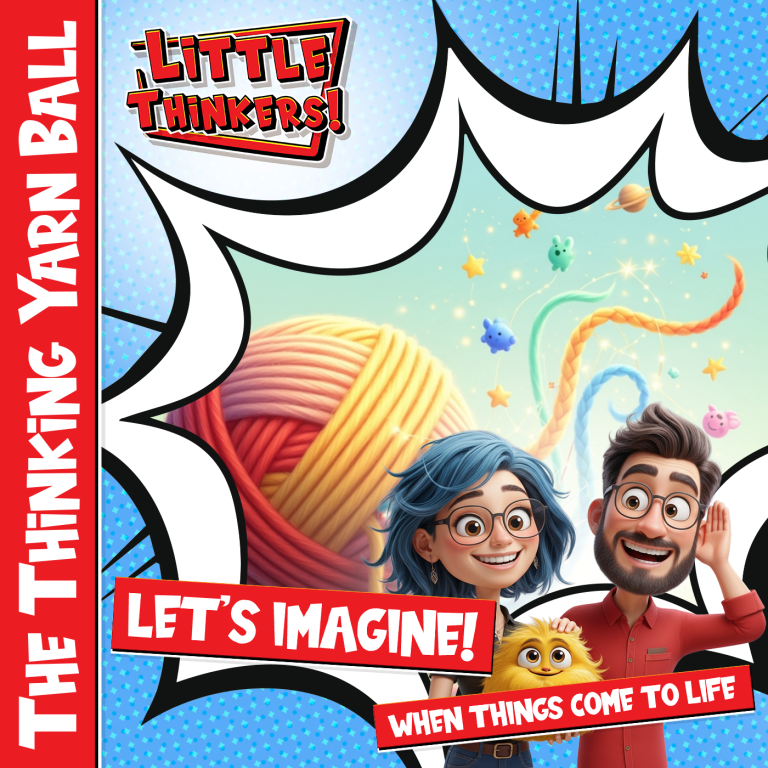 Lets Imagine! - The Thinking Yarn Ball (Cover)