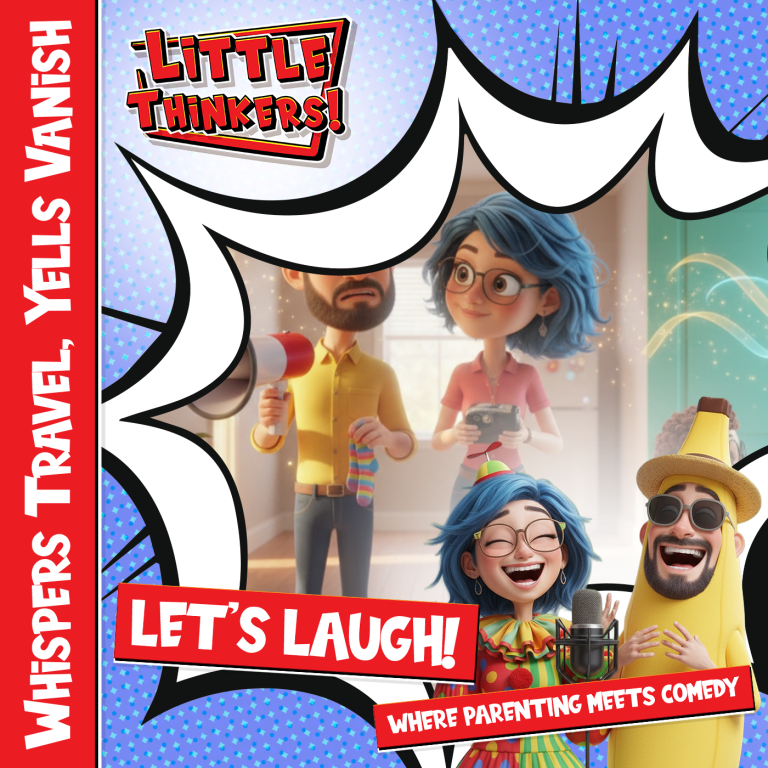 Cover - Whispers Travel, Yells Vanish (Family Humor)