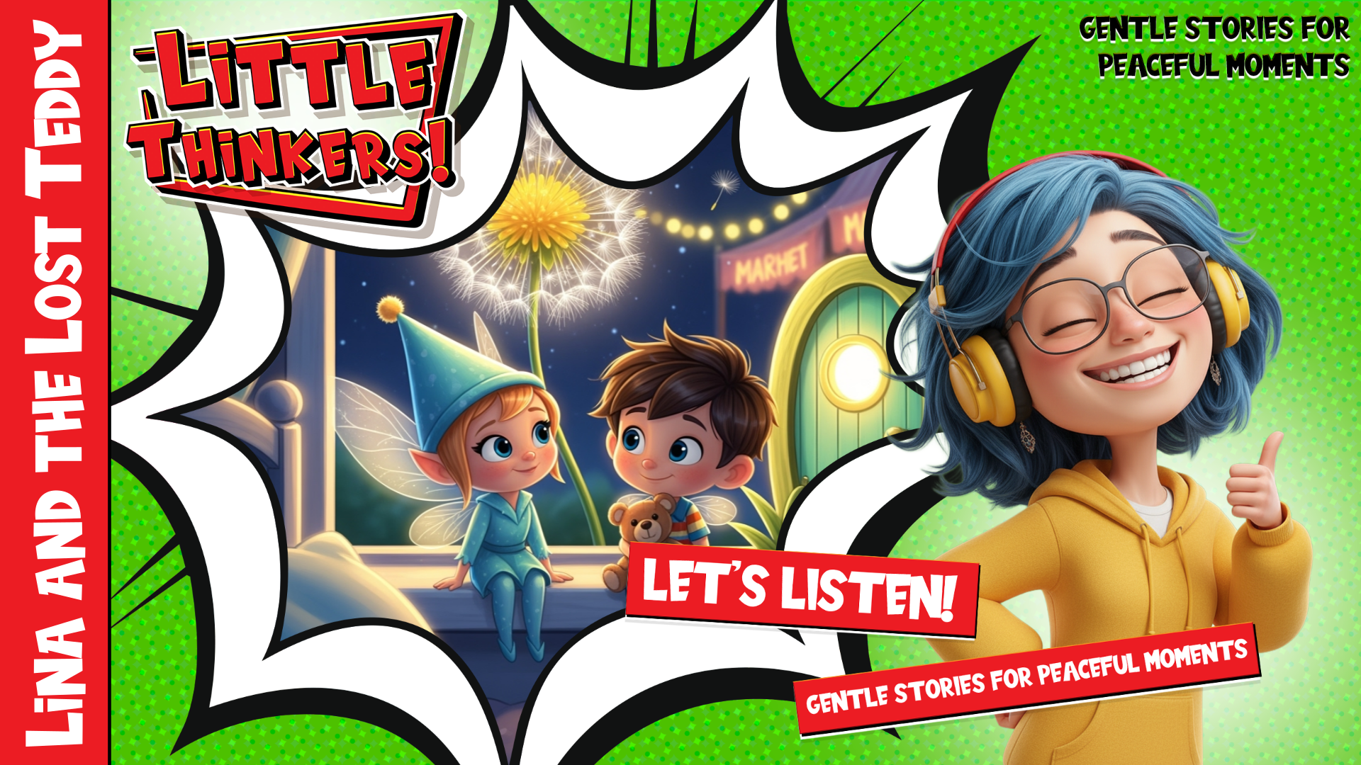 Thumbnail - Lina and the Lost Teddy (Bedtime Story)