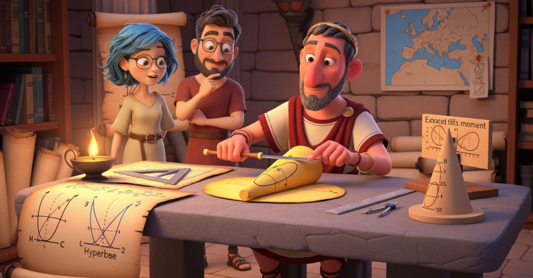 Lets Rewind! Apollonius and the Cones (Custom Background)