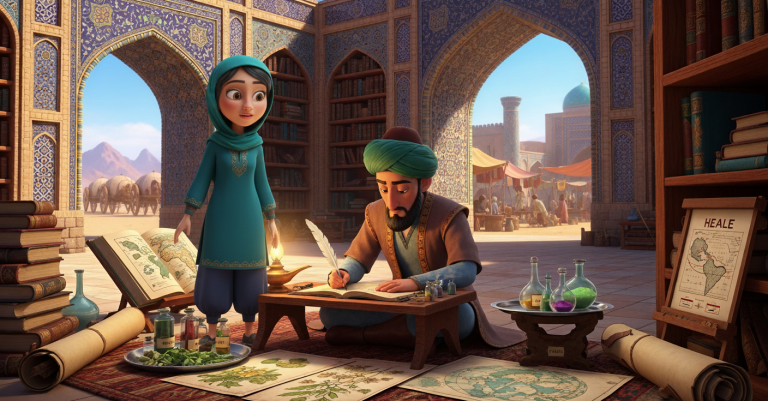 Lets Rewind! Avicenna the Healing Scholar (Custom Background)