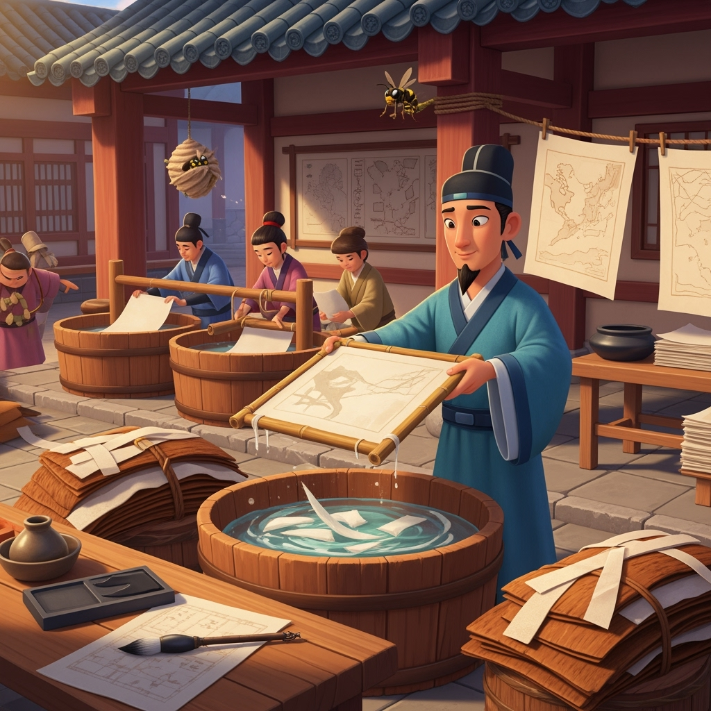 Cai Lun And Paper | Let's Rewind! | Little Thinkers!