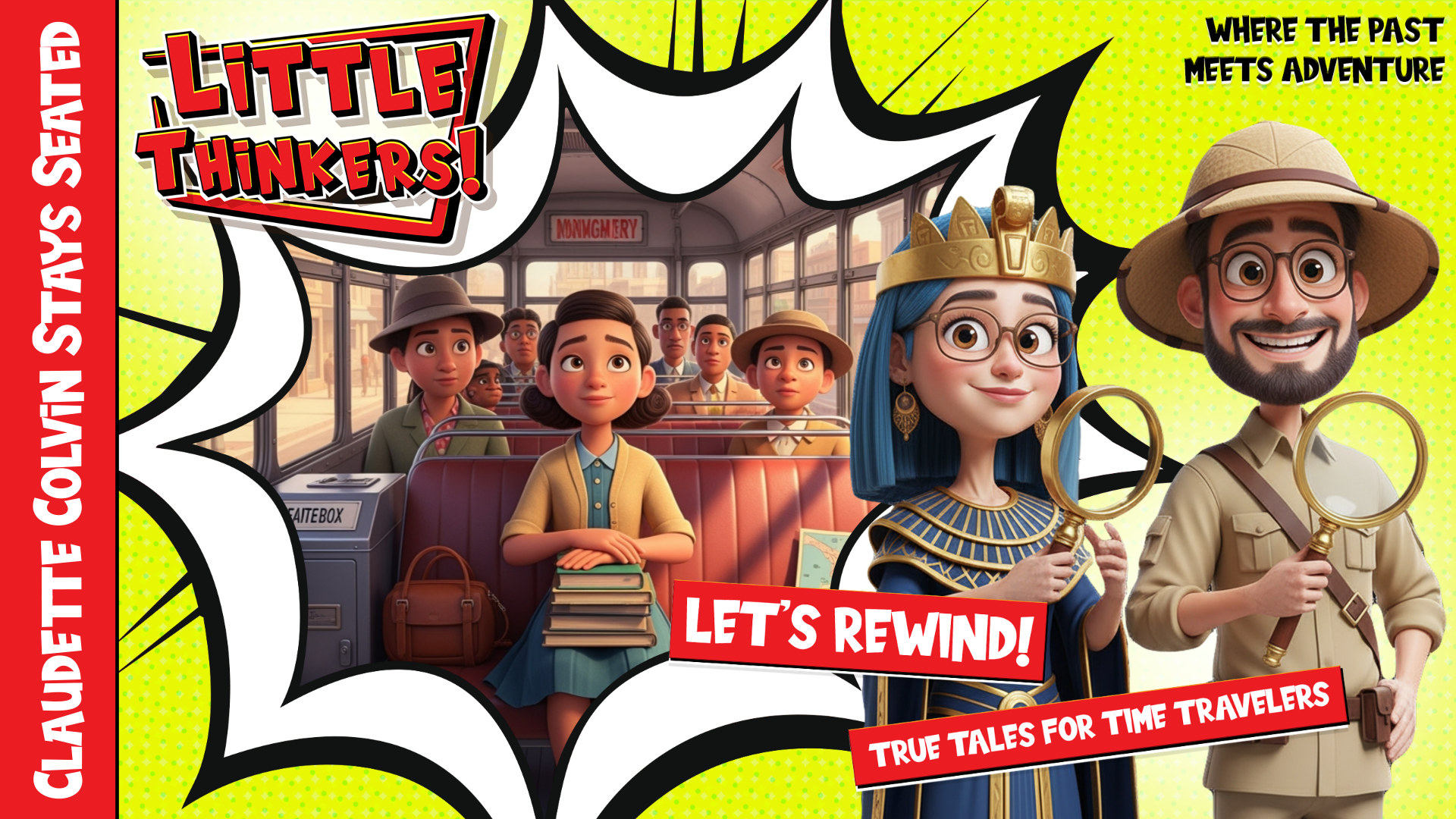 Lets Rewind! - Claudette Colvin Stays Seated (Thumbnail)