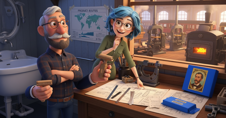 Lets Rewind! Gillette’s Bright Idea (Custom Background)