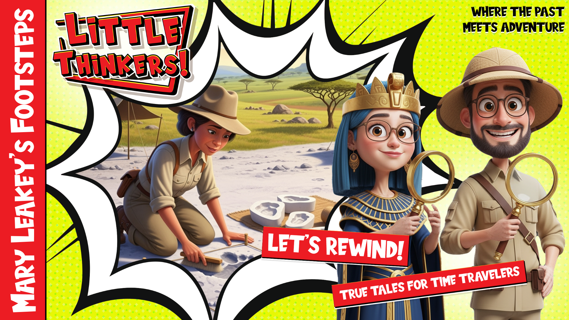 Lets Rewind! - Mary Leakey's Footsteps (Thumbnail)