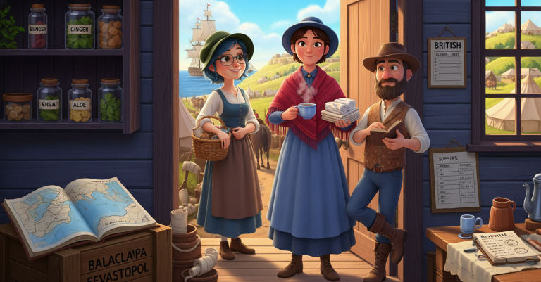 Lets Rewind! Mary Seacole's Brave Journey (Custom Background)