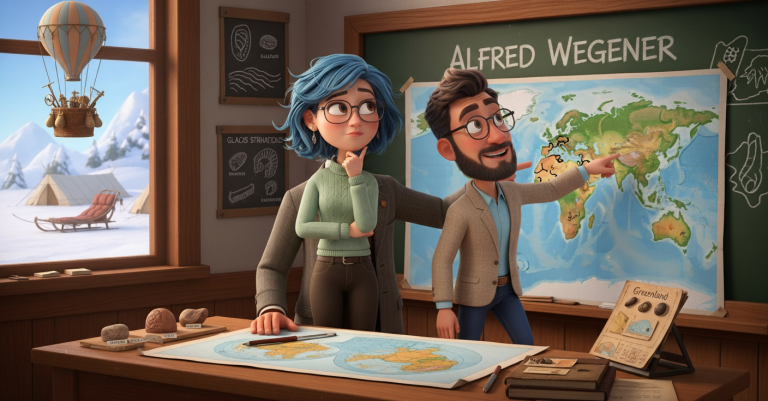 Lets Rewind! Wegener and Drifting Continents (Custom Background)