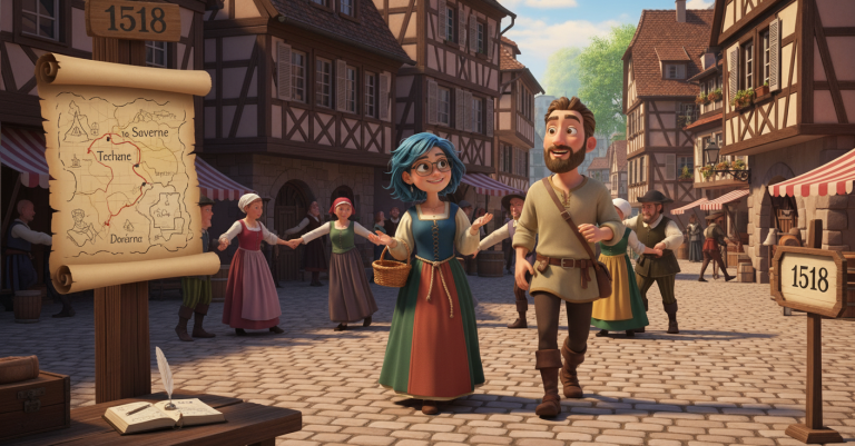 Lets Rewind! When Strasbourg Danced (Custom Background)