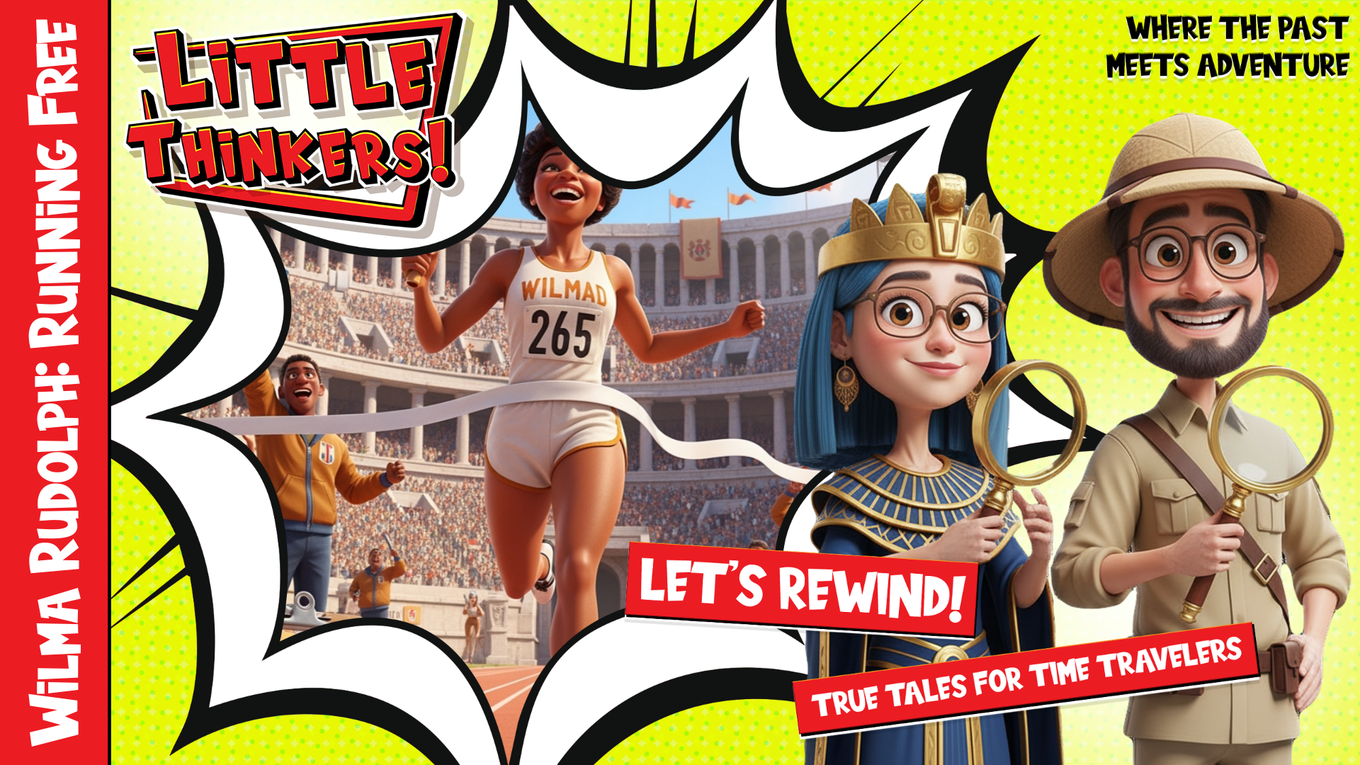 Lets Rewind! - Wilma Rudolph: Running Free (Thumbnail)