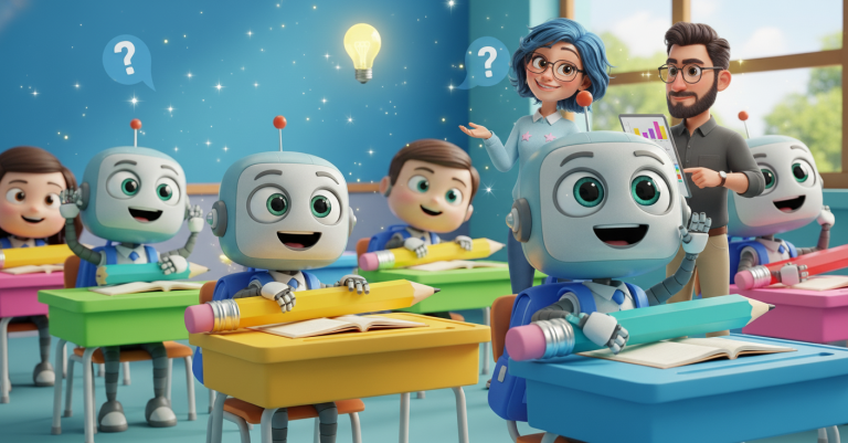 Lets-Think-Smart Machines Playing Human (Custom Background)