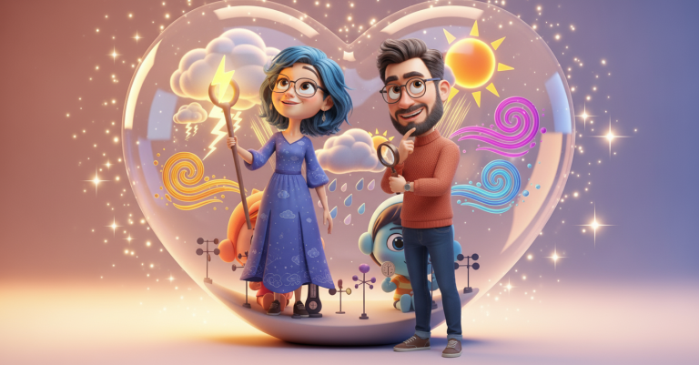 Lets-Think-Weather Inside Your Heart (Custom Background)