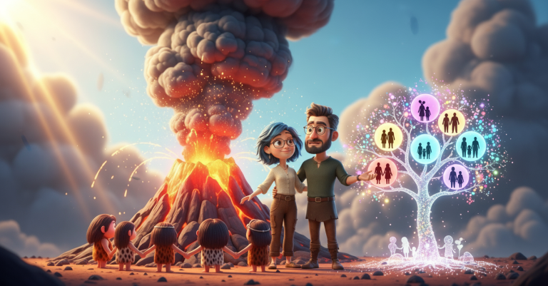 Lets-Think-We're All Super Cousins! (Custom Background)