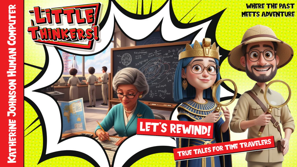 Katherine Johnson Human Computer | Let's Rewind! | Little Thinkers!