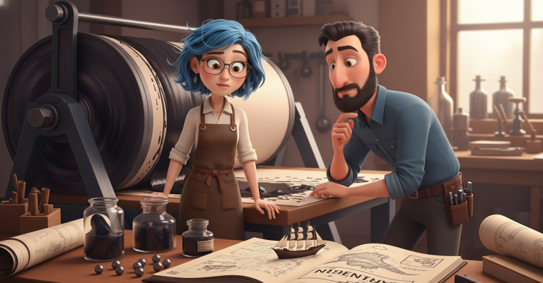 Lets Rewind! The Man Who Changed Pens (Custom Background)