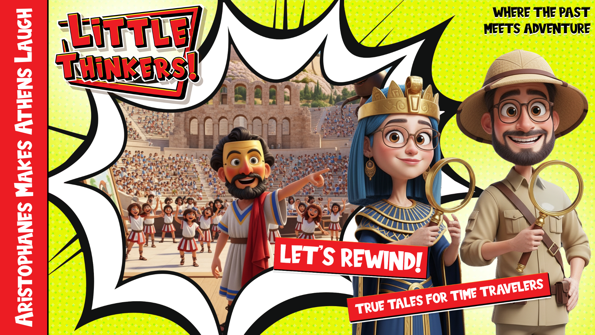 Lets Rewind! - Aristophanes Makes Athens Laugh (Thumbnail)