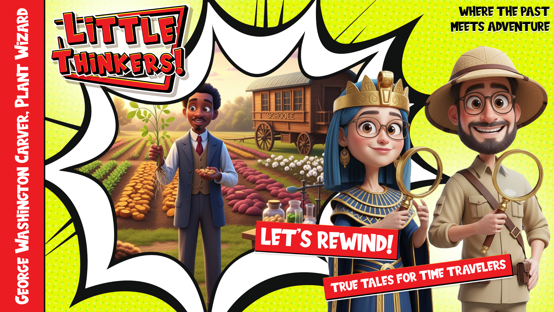 Lets Rewind! - George Washington Carver, Plant Wizard (Thumbnail)