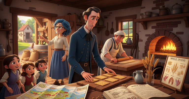 Lets Rewind! Graham Crackers And Thoughts (Custom Background)