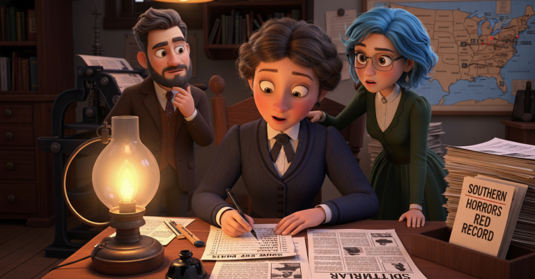 Lets Rewind! Ida B. Wells Fights Lynchings (Custom Background)