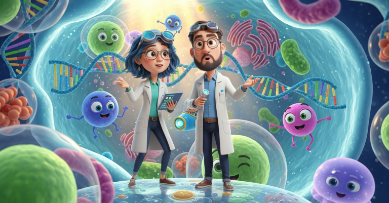 Lets-Think-DNA And Tiny Giants (Custom Background)